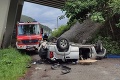 Cesta hrôzy medzi Ružomberkom a Likavkou: Za pár mesiacov spadli z mosta tri autá!