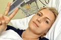 Parišková má po prvej chemoterapii dôvod na radosť: Skvelé správy od lekárov