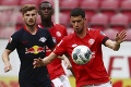 Lipsko rozstrieľalo Mainz, Werner sa blysol hetrikom, Ausburg víťazne proti Schalke