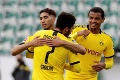 Dortmund pokračuje vo víťaznom ťažení, Bénes neodvrátil prehru Mönchengladbachu
