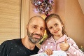 Rozkošná fotka tatka Opatovského s oslávenkyňou: Z Hanky je už veľká slečna