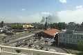 Mohutný požiar v Bratislave: Desivé zábery! Plamene sa rozšírili aj na autovrakovisko