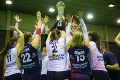 Strabag zdolali aj do tretice: Volejbalistky Slávie získali devätnásty titul