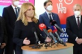 Čaputová po návšteve bystrickej nemocnice a vakcinačného centra: Dnes je deň dobrých správ