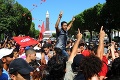 Protivládne protesty v Tunisku neutíchajú: Demonštranti v uliciach vládu obviňujú z korupcie