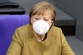 Merkelová prišla s odvážnym tvrdením: Nemecko má prežívať už tretiu vlnu koronavírusovej pandémie