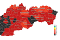 Na Slovensku je aktuálne 15 čiernych okresov: Ktoré to sú a čo tam platí