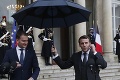 Matovič sa stretol s prezidentom Macronom: Francúzsko je pre Slovensko majákom bratstva, rovnosti a slobody