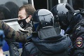 Obrovská vzbura v Rusku kvôli Navaľnému: Na protestoch zadržali už vyše 1600 ľudí