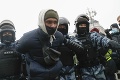 Obrovská vzbura v Rusku kvôli Navaľnému: Na protestoch zadržali už vyše 1600 ľudí