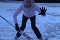 Krasokorčuliarka alebo hokejistka? Kuzminová sa nenechala zahanbiť ani na ľade!
