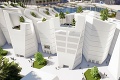 Bývanie ako zo sci-fi filmu: Plávajúce mesto v Karibiku ponúka byty od 16-tisíc eur