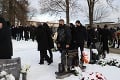 Pohreb policajného exprezidenta Lučanského († 51): Bolestný pohľad na užialenú rodinu