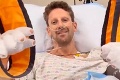 Romain Grosjean potešil celý svet: Toto sú moje ruky 44 dní po desivej nehode!