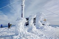 Nízke Tatry vyzdobila mrazivá zima: Na Kráľovu hoľu zavítali snežní obri