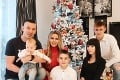 Ako oslavovali Vianoce slovenskí športovci? Fotky pred stromčekom, Haraslín odhalil pohlavie potomka