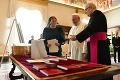Prvá návšteva prezidentky vo Vatikáne: Čaputová aj pápež bez rúška! Dôvod vás prekvapí