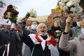 Prepúšťanie, zatýkanie a chaos v Bielorusku: Protesty proti Lukašenkovi pokračujú už 80. deň