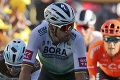 Sagan prišiel po nešťastnom incidente o dôležité body: Boj o zelený dres ešte nevzdávam