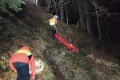 Muž zletel zo strmej skaly, pomôcť si nedokázal: Nervy drásajúca záchranná akcia