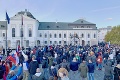 Robert Fico počas protestu v Bratislave: Tvrdá kritika Matovičovej vlády!