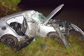 Nešťastie na východe Slovenska: Pri nehode zomrel mladý vodič († 26)
