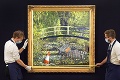 Banksyho Monet sa predal za 8,4 milióna eur: Aha, čo pridal do slávnej záhradnej scény