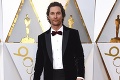 Herec Matthew McConaughey prehovoril o otrasnej skúsenosti: Znásilnil ho muž!