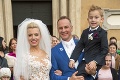 Manželia Švajdovci oslávili 5. výročie svadby: Zlatica bola prenádherná nevesta