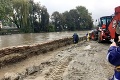 V Banskej Bystrici platí 2.stupeň povodňovej aktivity: Uzavreli podchod aj most