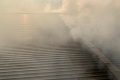 Trnava v plameňoch: Horí výrobná hala sedačiek, okolie areálu je husto zadymené