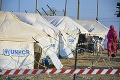 Vrtochy počasia si v Grécku vyžiadali daň: Silný dážď zničil desiatky stanov v provizórnom tábore na Lesbose