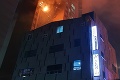 V Južnej Kórei horela obytná budova: V nemocniciach skončilo 93 ľudí