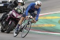 Dokázal to, ako prvý Talian v histórii: Cyklista Ganna oslavuje zlato v časovke