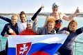 Šestica slovenských žien sa zapísala do histórie: Takto sme vytvorili rekord na La Manche!
