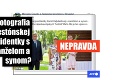 Slováci zdieľali ďalší blud: Na fotke nie je prezidentkin syn