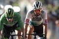Saganove šance na zelený dres sa rozplývajú: V cieli ho opäť predbehol Bennett, víťazom cyklista z úniku