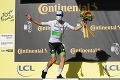 Najväčší rival Petra Sagana o zelený dres: V cieli ho premohli obrovské emócie