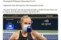 Chľast na US Open?! Americká tenistka Madison Brenglová prišla, zvíťazila a vypila