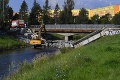 V Spišskej Novej Vsi búrajú most, ktorý sa zrútil koncom júla: Príčina havárie zostáva nevysvetlená