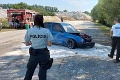 Nehoda na tuningovom zraze v Trebišove: Pre vodiča vo vážnom stave prišiel vrtuľník