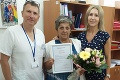 Nemocnica v Komárne sa lúči s neoceniteľnou ženou: Pani Mária pomáhala onkologickým pacientom 43 rokov