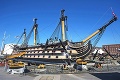 Model lode stavia 51 rokov: Michaelova maketa plachetnice HMS Victory je dlhá 1,5 metra