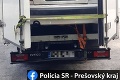 Policajti zo Starej Ľubovne si pretierali oči: Kuriózny náklad rumunského kamionistu