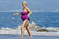 Speváčka Katy Perry už čoskoro porodí: Relax s bruškom na pláži
