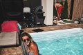 Manželka Attilu Végha si užíva slnečné lúče: Horúce zábery z bazéna