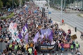 Mohutné protesty v Budapešti: Tisíce ľudí vyšli do ulíc, žiadajú slobodu tlače