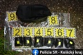 Veľký úlovok polície: V aute Košičana našli pervitín za desaťtisíce eur