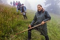 Manévre v ťažko prístupnom teréne: V Slovenskom raji pokosili lúku s 54 vzácnymi rastlinami