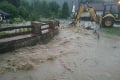 Skaza v Prešovskom kraji: Po prietrži mračien sa vyliali viaceré potoky, poškodili cesty aj záhradky